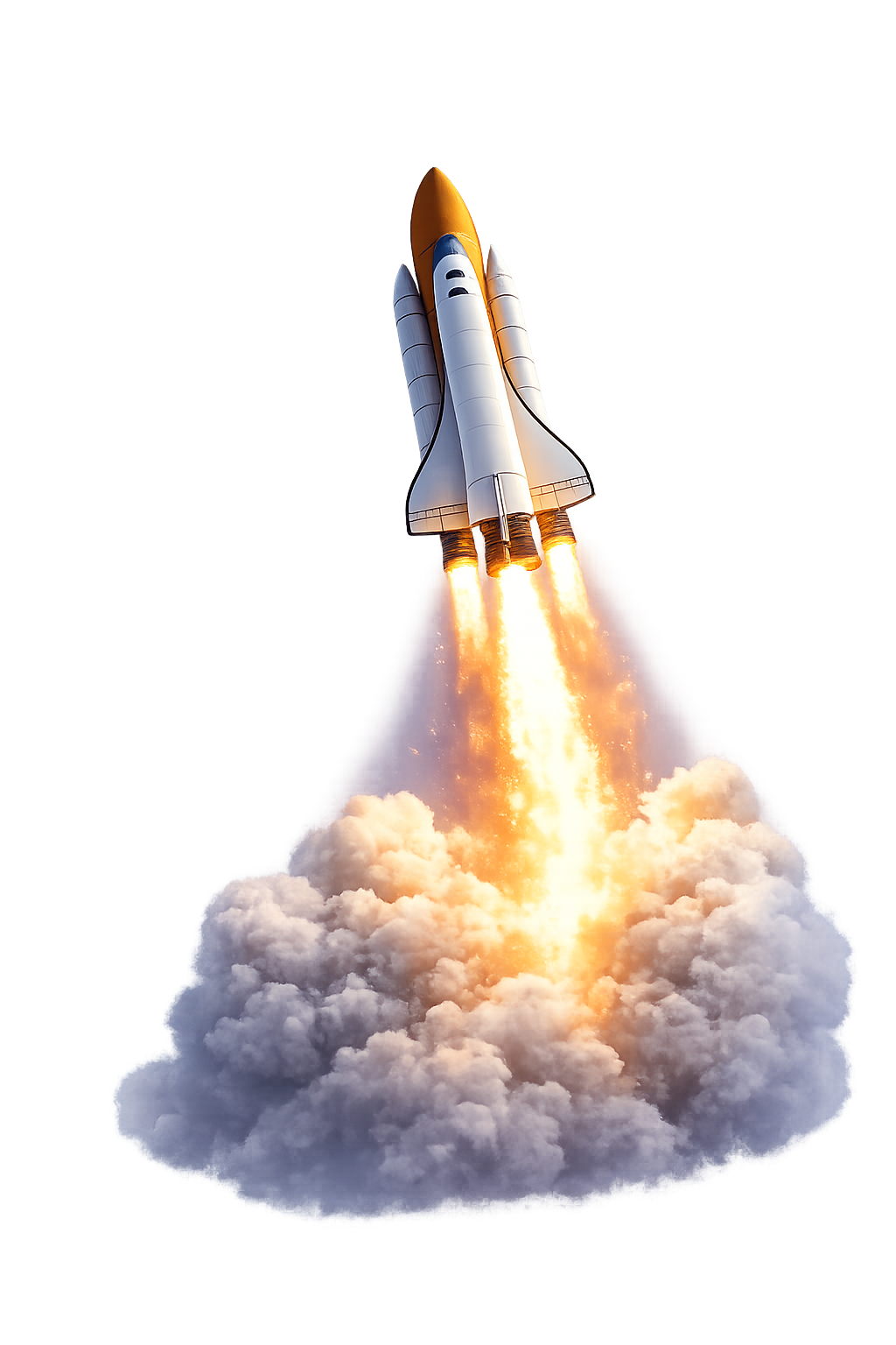 Cohete UCRANEA despegando